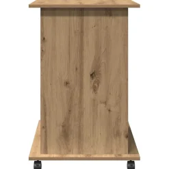 vidaXL Computerbureau 80x50x75 cm bewerkt hout artisanaal eikenkleur