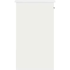 vidaXL Computertorenstandaard met lade 35x45x77 cm wit