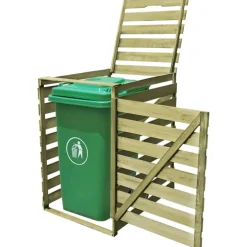 vidaXL Containerberging enkel 240 L geïmpregneerd hout