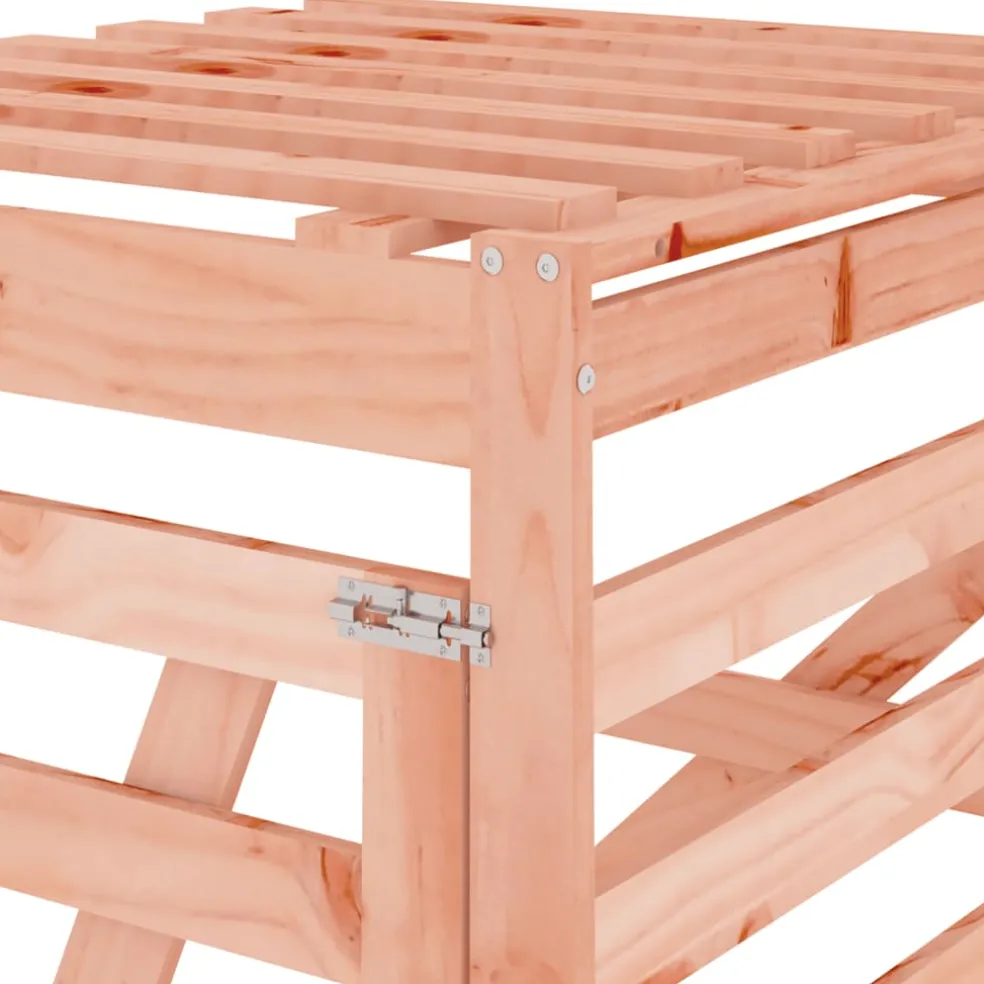 vidaXL Containerberging verlengstuk massief douglashout