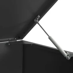 vidaXL Containerberging voor 6 containers 414x79x117 cm staal zwart