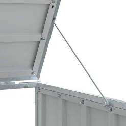 vidaXL Containerberging voor 1 container 72x81x115 cm staal antraciet
