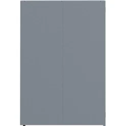 vidaXL Containerberging voor 1 container 69x79x117 cm staal grijs