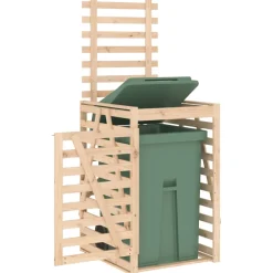 vidaXL Containerberging 84x90x128,5 cm massief grenenhout
