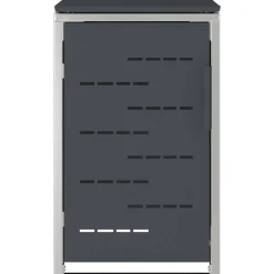vidaXL Containerombouw for 1 Bin 240L Antracietkleurig