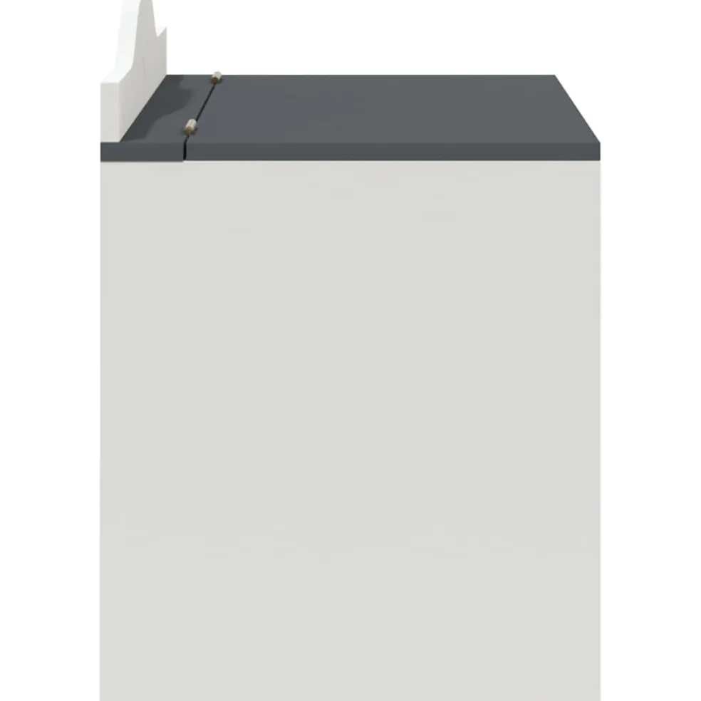 vidaXL Creatieve opslag voor kinderen ROROS Wit 73 x 40 x 55 cm