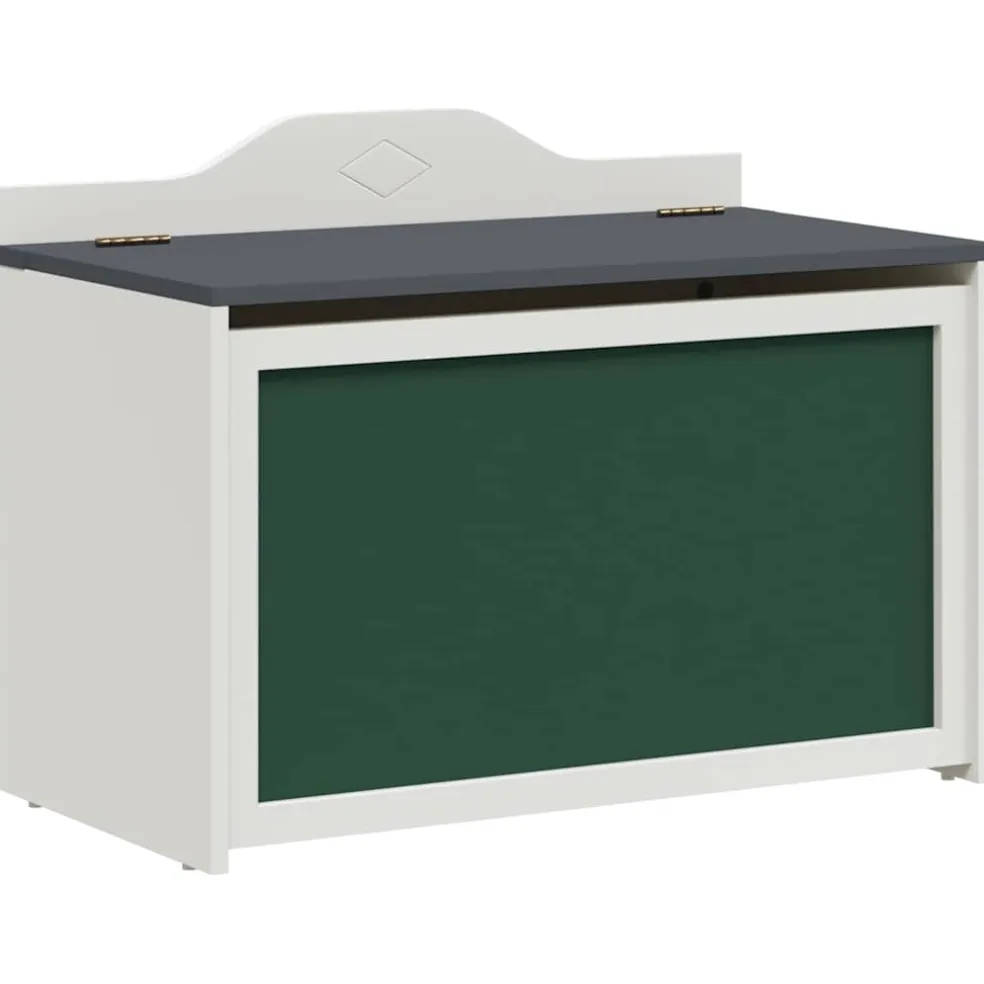vidaXL Creatieve opslag voor kinderen ROROS Wit 73 x 40 x 55 cm