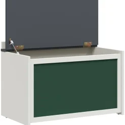 vidaXL Creatieve opslag voor kinderen ROROS Wit 73 x 40 x 55 cm