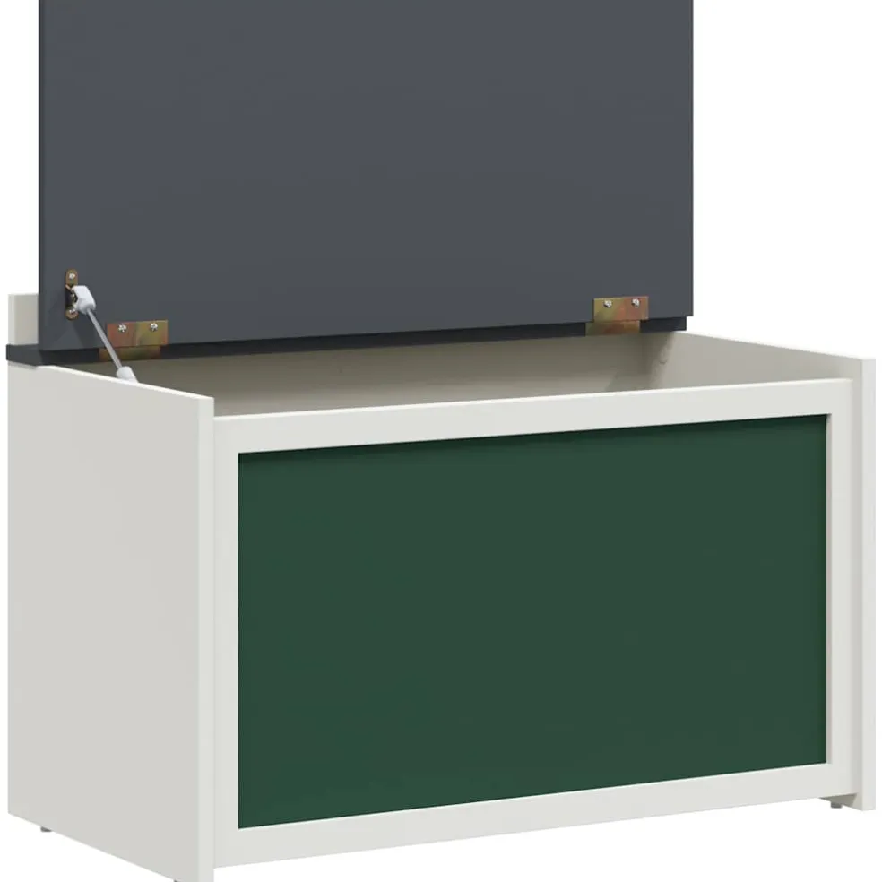 vidaXL Creatieve opslag voor kinderen ROROS Wit 73 x 40 x 55 cm