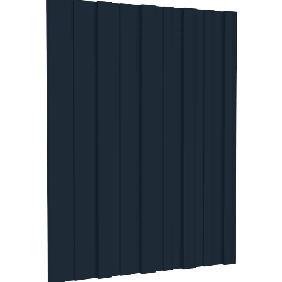 vidaXL Dakpaneel 12 st Antraciet 60 x 45 cm Verzinkt staal