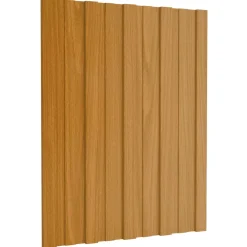 vidaXL Dakpaneel 12 st Naturel 60 x 45 cm Verzinkt staal
