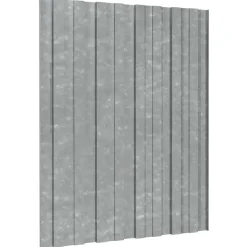 vidaXL Dakpaneel 36 st zilver 60 x 45 cm Verzinkt staal