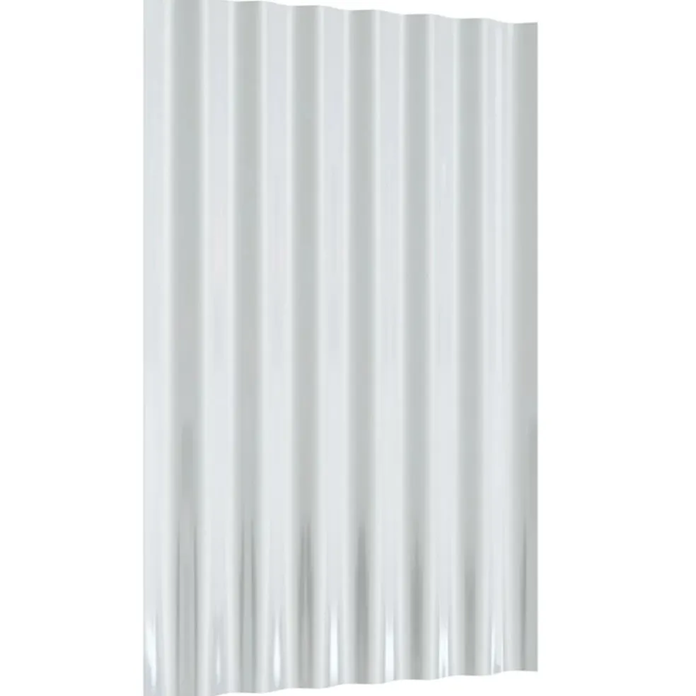 vidaXL Dakpanelen 36 st 60x36 cm gegalvaniseerd staal grijs
