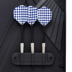 vidaXL Dartbord elektrisch met darts polypropeen zwart