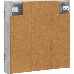 vidaXL Dartbord Kabinet ALKMAAR Betongrijs 52,5 x 10,5 x 53,5 cm