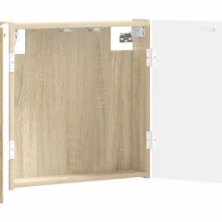 vidaXL Dartbord Kabinet ALKMAAR Sonoma Eiken 52,5 x 10,5 x 53,5 cm