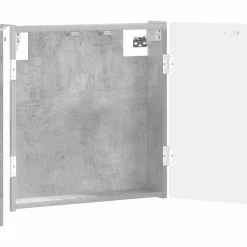 vidaXL Dartbord Kabinet ARNHEM Betongrijs 52,5 x 10,5 x 53,5 cm