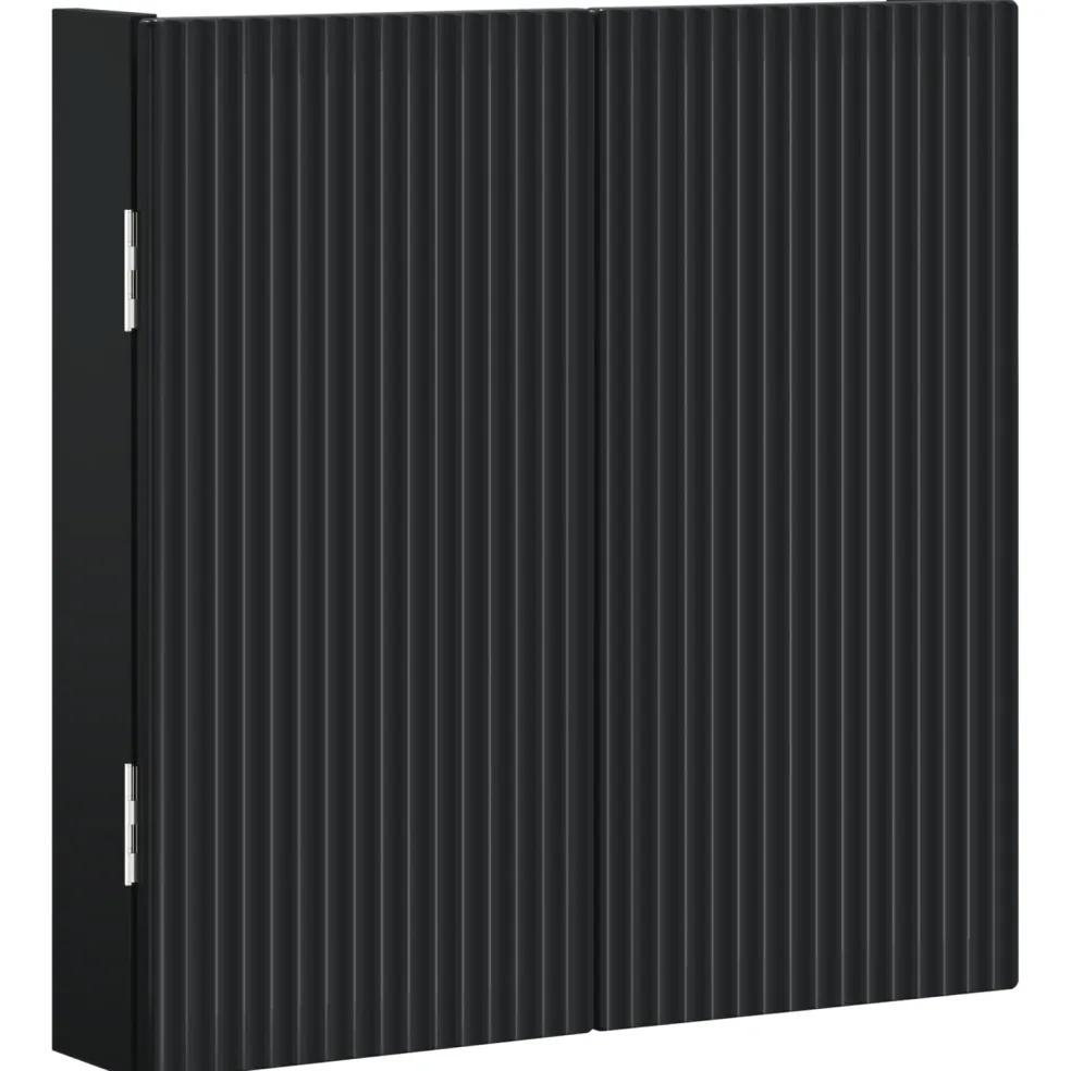 vidaXL Dartbord Kabinet ARNHEM Zwart 52,5 x 10,5 x 53,5 cm