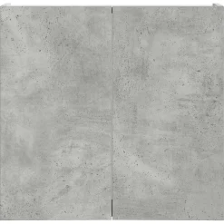 vidaXL Dartbord Kabinet Betongrijs 56 x 12 x 53,5 cm Bewerkt hout