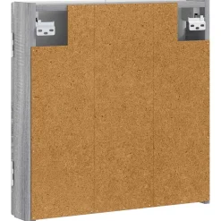 vidaXL Dartbord Kabinet BREDA Grijs Sonoma 52,5 x 10,5 x 53,5 cm