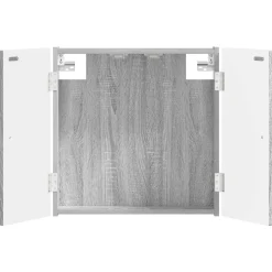 vidaXL Dartbord Kabinet BREDA Grijs Sonoma 52,5 x 10,5 x 53,5 cm