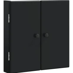 vidaXL Dartbord Kabinet BREDA Wit 52,5 x 10,5 x 53,5 cm Bewerkt hout