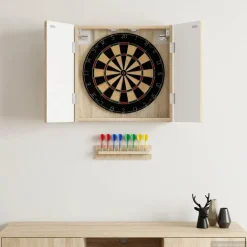 vidaXL Dartbord Kabinet DELFT Sonoma Eiken 52,5 x 10,5 x 53,5 cm