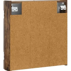 vidaXL Dartbord Kabinet EDE Gerookt eiken 52,5 x 10,5 x 53,5 cm