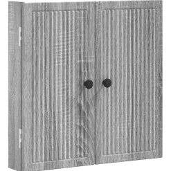 vidaXL Dartbord Kabinet EDE Grijs Sonoma 52,5 x 10,5 x 53,5 cm