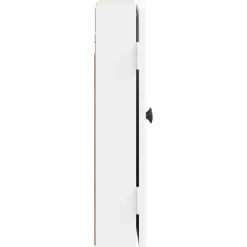 vidaXL Dartbord Kabinet EDE Hoogglans Wit 52,5 x 10,5 x 53,5 cm