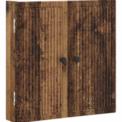 vidaXL Dartbord Kabinet EDE Oud hout 52,5 x 10,5 x 53,5 cm