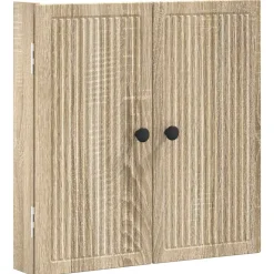 vidaXL Dartbord Kabinet EDE Sonoma Eiken 52,5 x 10,5 x 53,5 cm