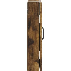 vidaXL Dartbord Kabinet HAARLEM Gerookt eiken 52,5 x 10,5 x 53,5 cm
