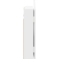 vidaXL Dartbord Kabinet Hoogglans Wit 56 x 12 x 63 cm Bewerkt hout
