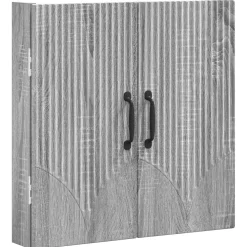 vidaXL Dartbord Kabinet HOORN Grijs Sonoma 52,5 x 10,5 x 53,5 cm