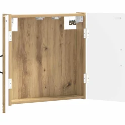 vidaXL Dartbord Kabinet HOORN Artisanaal eiken 52,5 x 10,5 x 53,5 cm