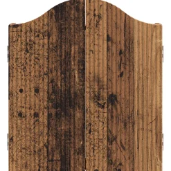 vidaXL Dartbord Kabinet Oud hout 56 x 12 x 63 cm Bewerkt hout