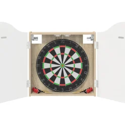 vidaXL Dartbord Kabinet Sonoma Eiken 56 x 12 x 63 cm Bewerkt hout