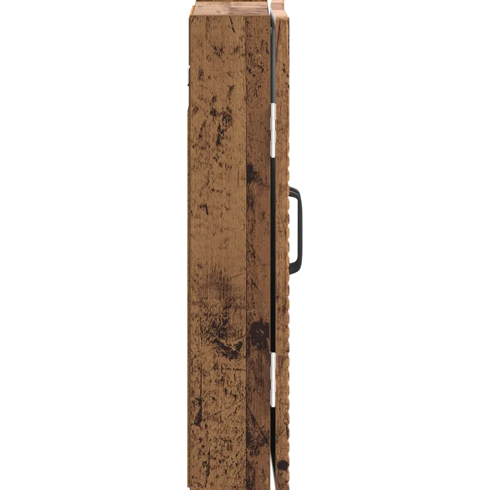vidaXL Dartbord Kabinet UTRECHT Oud hout 52,5 x 10,5 x 53,5 cm