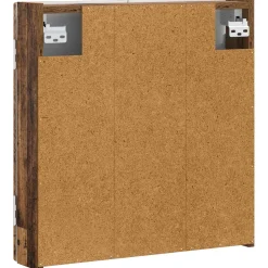 vidaXL Dartbord Kabinet UTRECHT Oud hout 52,5 x 10,5 x 53,5 cm