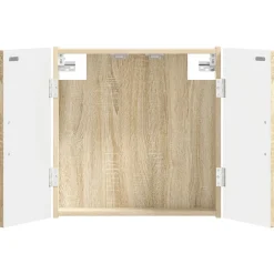 vidaXL Dartbord Kabinet UTRECHT Sonoma Eiken 52,5 x 10,5 x 53,5 cm