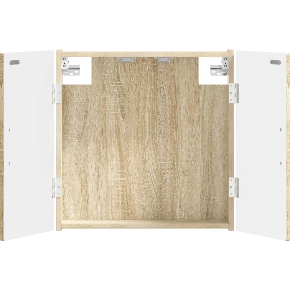 vidaXL Dartbord Kabinet UTRECHT Sonoma Eiken 52,5 x 10,5 x 53,5 cm