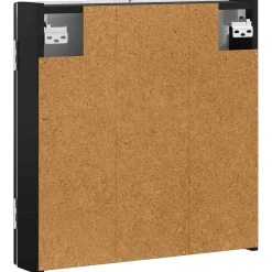 vidaXL Dartbord Kabinet UTRECHT Zwart 52,5 x 10,5 x 53,5 cm