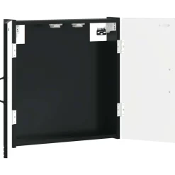 vidaXL Dartbord Kabinet UTRECHT Zwart 52,5 x 10,5 x 53,5 cm