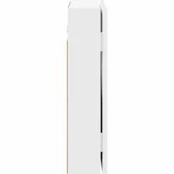 vidaXL Dartbord Kabinet Wit 56 x 12 x 53,5 cm Bewerkt hout
