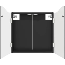 vidaXL Dartbord Kabinet Zwart 56 x 12 x 63 cm Bewerkt hout