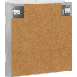 vidaXL Dartbord Kabinet ZWOLLE Betongrijs 52,5 x 10,5 x 57,5 cm