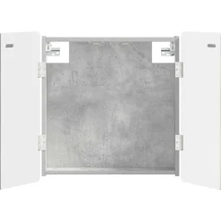 vidaXL Dartbord Kabinet ZWOLLE Betongrijs 52,5 x 10,5 x 57,5 cm
