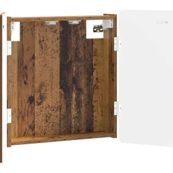 vidaXL Dartbord Kabinet ZWOLLE Oud hout 52,5 x 10,5 x 57,5 cm