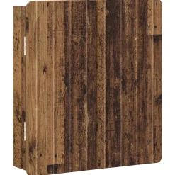 vidaXL Dartbord Kabinet ZWOLLE Oud hout 52,5 x 10,5 x 57,5 cm